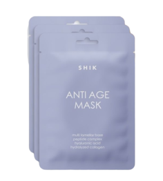 Набор масок для лица Shik тканевые, антивозрастные, 3 шт.