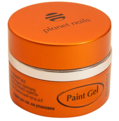 Гель краска Planet Nails Paint Gel синяя 5 г 11815