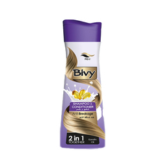 Шампунь-кондиционер для волос 2в1 Bivy Creamy Shampoo 2 in 1 with Keratin Oil 600 мл