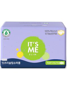 Прокладки гигиенические Its Me с крылышками ночные 6 капель No Brand