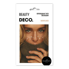 Татуировки переводные для тела DECO. by Miami tattoos Snowflakes Веснушки