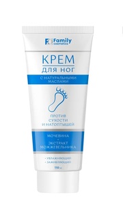 Крем для ног Family Cosmetics Уход за ногами с мочевиной и можжевельником 110мл 3 шт
