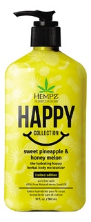 Молочко для тела Hempz Happy Collection Sweet Pineapple & Honey Melon 500мл