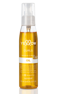 Масло для кудрявых и вьющихся волос YELLOW Curls Oil Anti-Frizz Booster 125 мл MR-20694