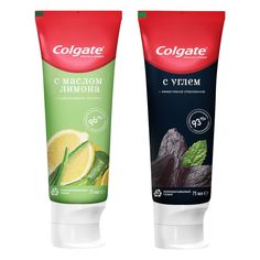 Набор зубных паст Colgate NATURALS Освежающ. чистота Масло Лимона, Эффективн. отбеливание