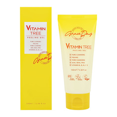 Гель-скатка для лица Grace Day Vitamin Tree, выравнивающий тон кожи, 100 мл