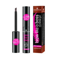 Гель для бровей essence brow like a boss ink brow gel, 02 Brown