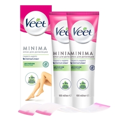 Комплект Крем для депиляции Veet Minima для сухой кожи 100 мл х 2 шт.