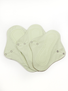 Прокладки Cycle Recycle для менструации многоразовые зеленый цвет 3 шт