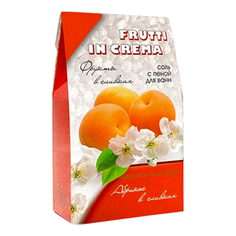 Соль для ванн Frutti in Crema Абрикос в сливках с пеной 500 г