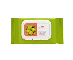 Cалфетки для удаления макияжа Holika Holika Daily Fresh Olive Cleansing Tissue, 60 шт.
