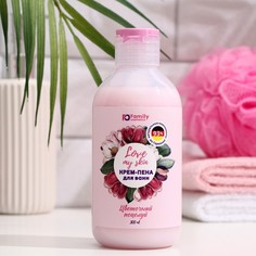 Крем пена для ванн Love my skin "Цветочный поцелуй", 300 мл Family Cosmetics