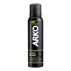 Дезодорант-спрей для тела Arko Men Black мужской 150 мл