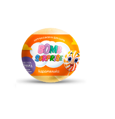 Бомбочка для ванны Fito Cosmetic шипучая bomb surprise карамелька с игрушкой 115г 2 шт