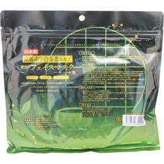 Маска для лица Spc kyoto uji tea leaf extract с экстрактом чайного листа удзи, 30 шт Brain Cosmos