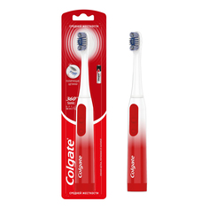 Зубная щетка для взрослых Colgate 360° Sonic Optic White средней жесткости