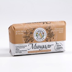 Мыло косметическое Рассея, с натуральным экстрактом меда и миндальным маслом, 90 г No Brand