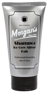 Шампунь для светлых и седых волос Morgans Pomade for Grey & Silver Hair, 150 мл Morgan’S