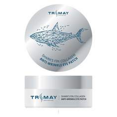 Антивозрастные патчи с акульим хрящем Trimay Shark’s Fin Collagen Anti-wrinkle Eye Patch