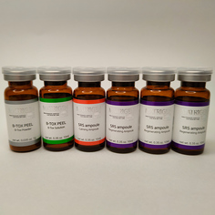 Matrigen B-Tox Peel (Basic) Пилинг система обновления кожи Набор из 6 ампул (2 пилинг ампу