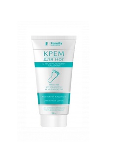 Крем для ног Family Cosmetics Уход за ногами с экстрактами конского каштана 110мл 3 шт