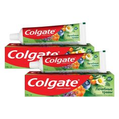 Комплект Colgate зубная паста Лечебные Травы 100 мл х 2 шт.