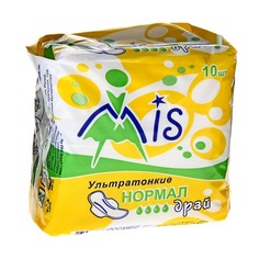 Прокладки Mis Ультратонкие, Normal Dry, 10 шт 163937