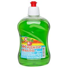 Жидкое мыло «Радуга», яблоко, пуш пул, 500 мл No Brand