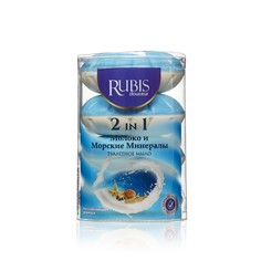Мыло туалетное Rubis Milk & Sea Mineral 4х110г