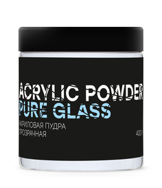 Акриловая пудра InGarden Acrylic Powder Pure Glass прозрачная, 400 г Ingarden