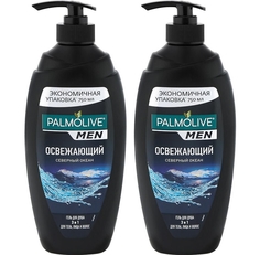 Комплект Мужской гель для душа Palmolive Men Ледяная Арктика 3в1 Северный Океан 750 мл х
