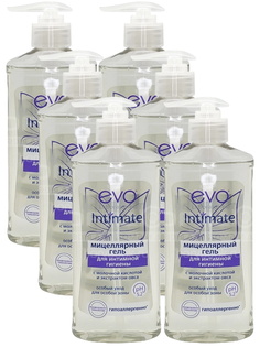 Комплект EVO Intimate мицеллярный гель для интимной гигиены 275 мл х 6 шт.