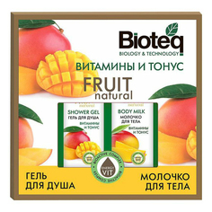 Набор средств для тела Bioteq № 10 Витамины и тонус: гель для душа, молочко для тела