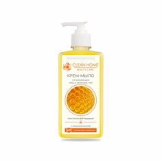 Крем-мыло CLEAN HOME BEAUTY CARE, с дозатором, согревающее, 350мл