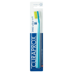 Щётка зубная Curaprox Ultrasoft толщиной волокон 0,1 мм, голубая