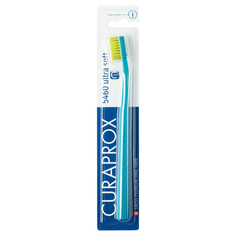 Щётка зубная Curaprox Ultrasoft толщиной волокон 0,1 мм, голубая