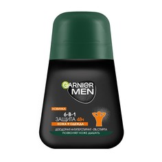 Дезодорант-антиперспирант Garnier Mineral Men «Защита 6», ролик, 50 мл No Brand