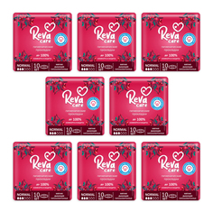 Прокладки гигиенические Reva Care Normal, 80 шт (8х10 шт.)
