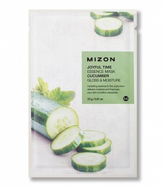 Маска для лица Mizon Joyful Time Essence тканевая, с экстрактом огурца, 23 мл