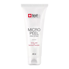 Маска-эксфолиант Tete Cosmeceutical Micro Peel с молочной и гликолевой кислотами, 200 мл