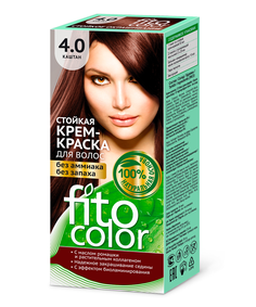 Крем-краска для волос Fito Косметик Fitocolor тон Каштан, 115 мл х 6 шт.
