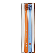 Зубные щетки Curaprox CS5460-2 Box Charles Edouard 2019 оранжевые 2 шт.