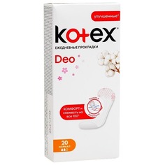 Прокладки ежедневные Kotex Deo Normal 20 шт.
