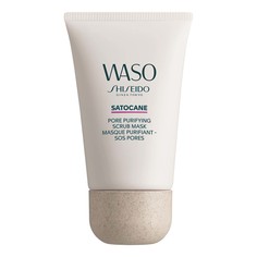 Маска-скраб глиняная для лица Shiseido Waso Satocane Pore Purifying Scrub Mask, 80 мл