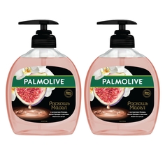 Комплект Жидкое мыло для рук Palmolive Роскошь масел Инжир Белая орхидея 300 мл 2 шт