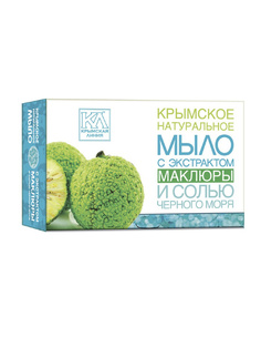 Мыло «С экстрактом маклюры и солью Черного моря», 82г. Крымская Линия