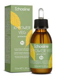 Лосьон Echos Line Ki-Power Veg для окрашенных волос восстанавливающая защита 125 мл