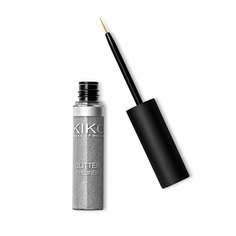 Подводка Kiko Milano Glitter eyeliner 02 Silver 4.5 мл