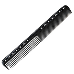 Расческа для стрижки Y.S.Park Basic Cutting Comb G39 с линейкой карбон