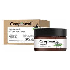 Скраб для лица Compliment Eco Best очищающий 100 мл
